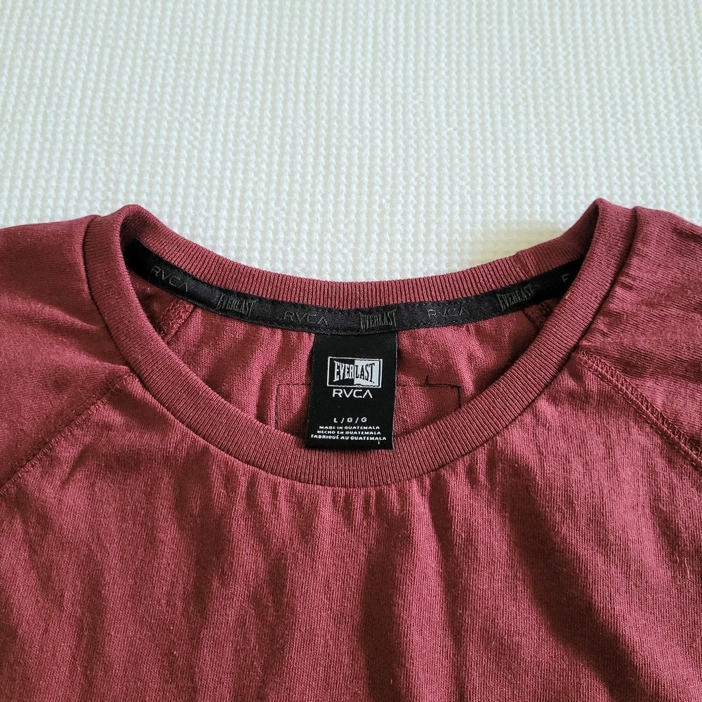 RVCA🏄& Everlast🥊Collab Raglan Muscle💪Tee - NWT - Picture 3 of 14